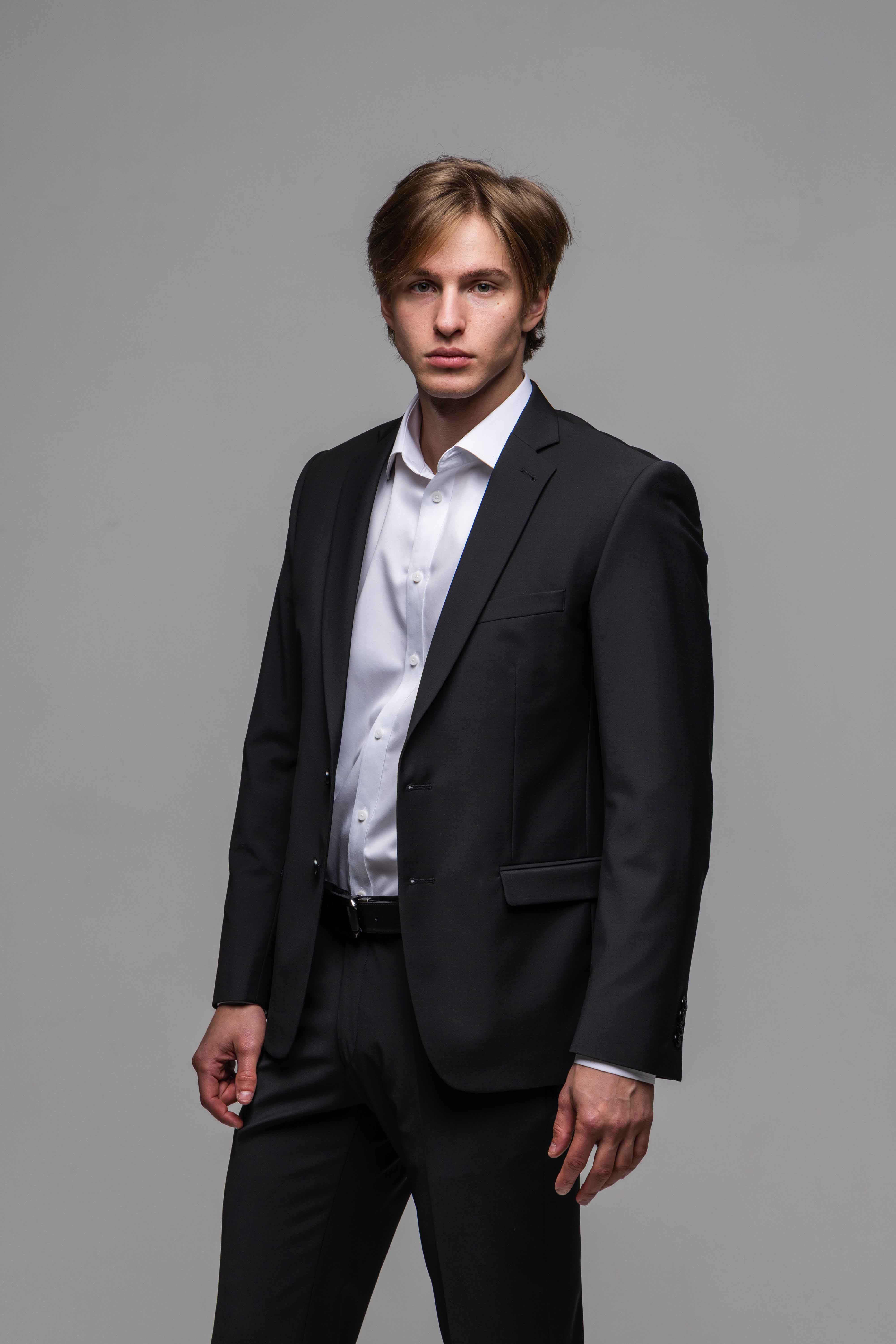 Black Basic Suit Jacket XL Size