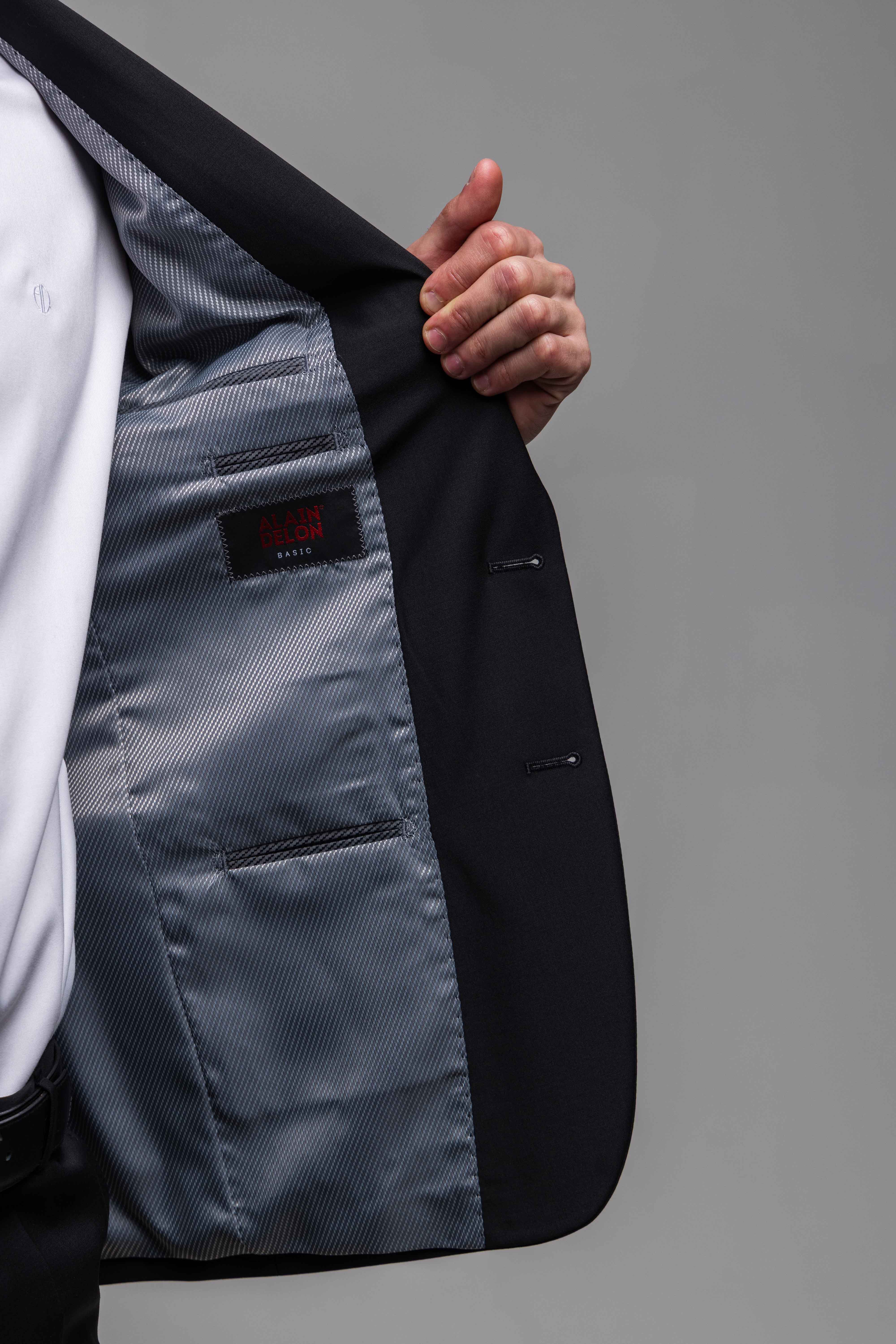 Black Basic Suit Jacket XL Size