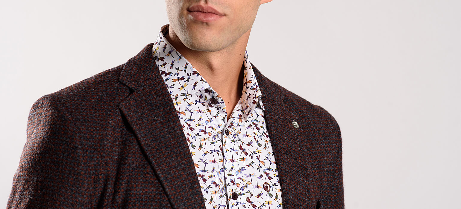 Brown autumn jacket
