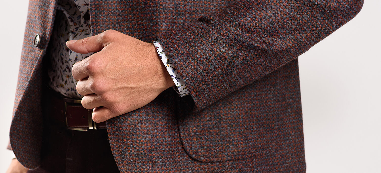 Brown autumn jacket
