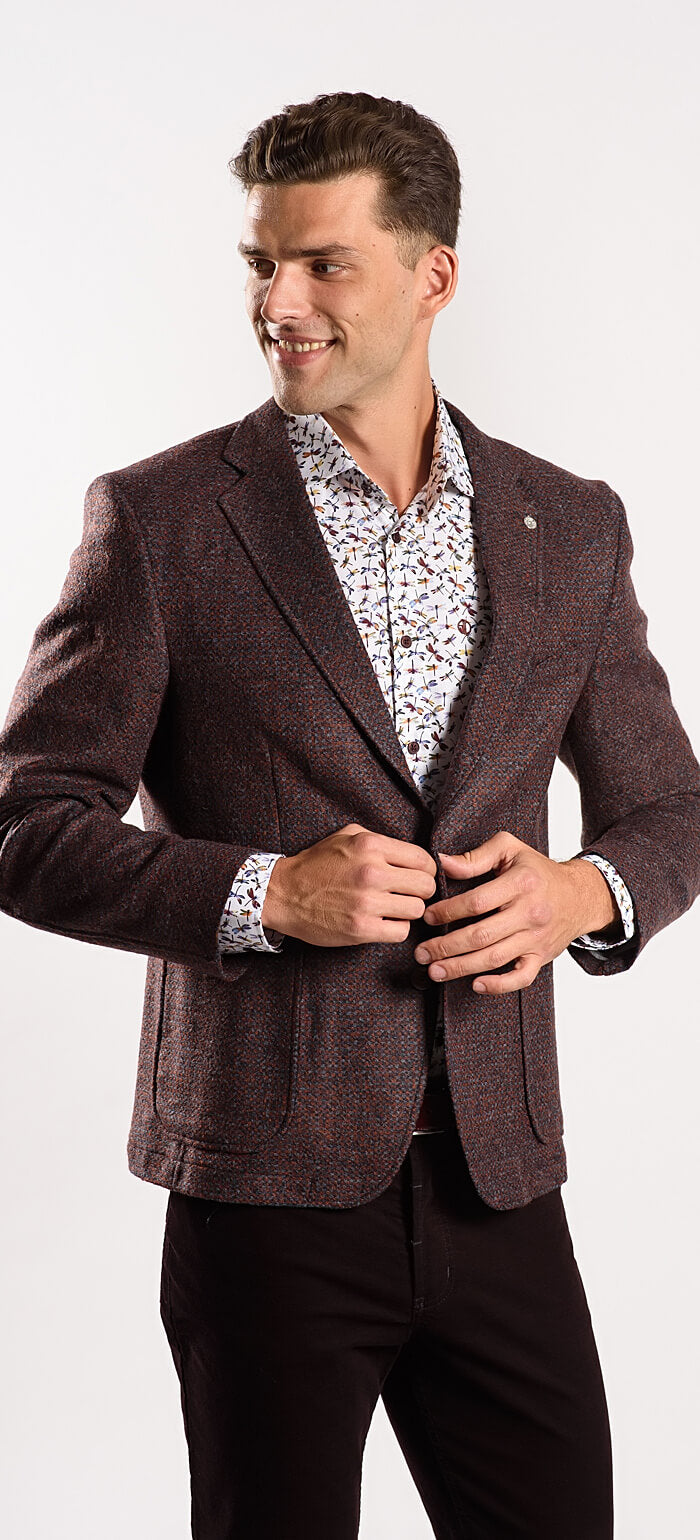 Brown autumn jacket