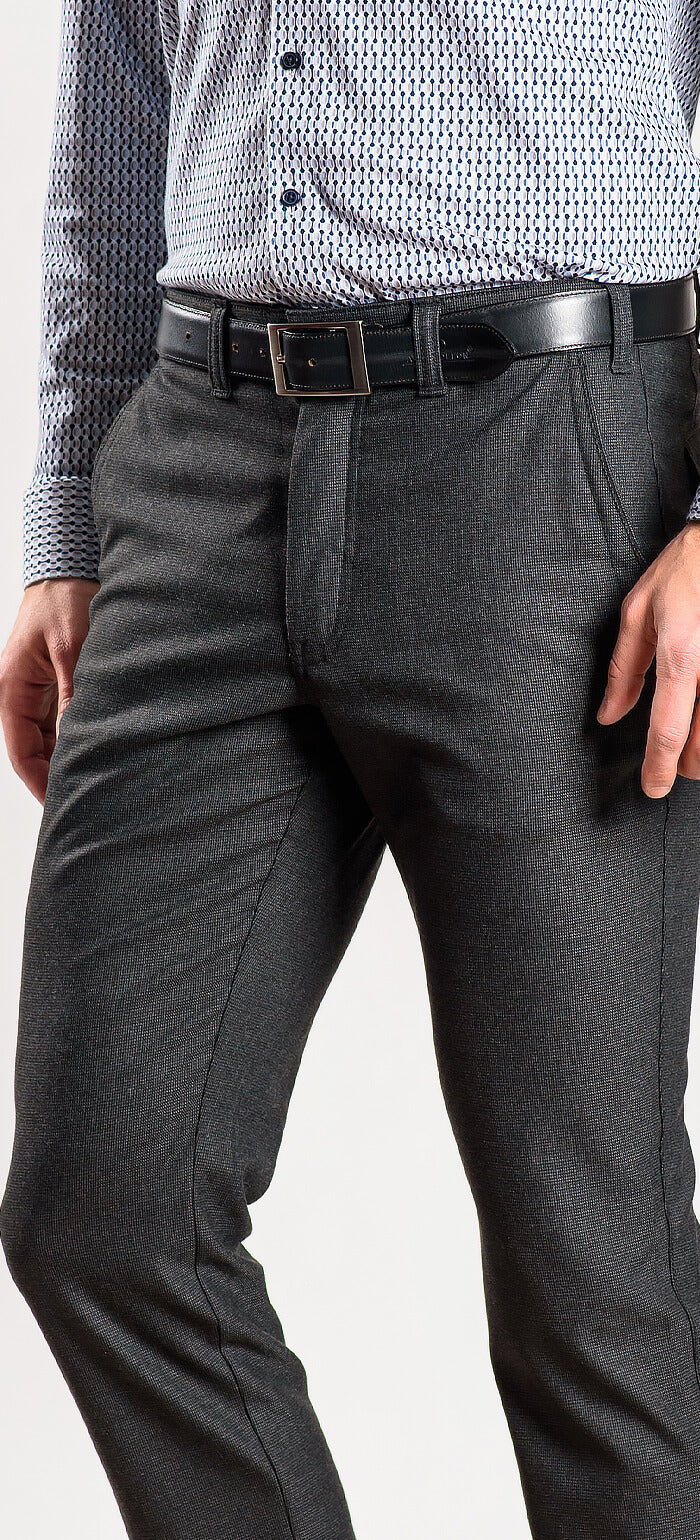 Grey casual pants