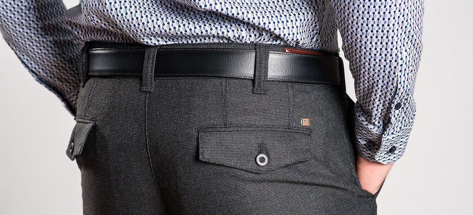 Grey casual pants