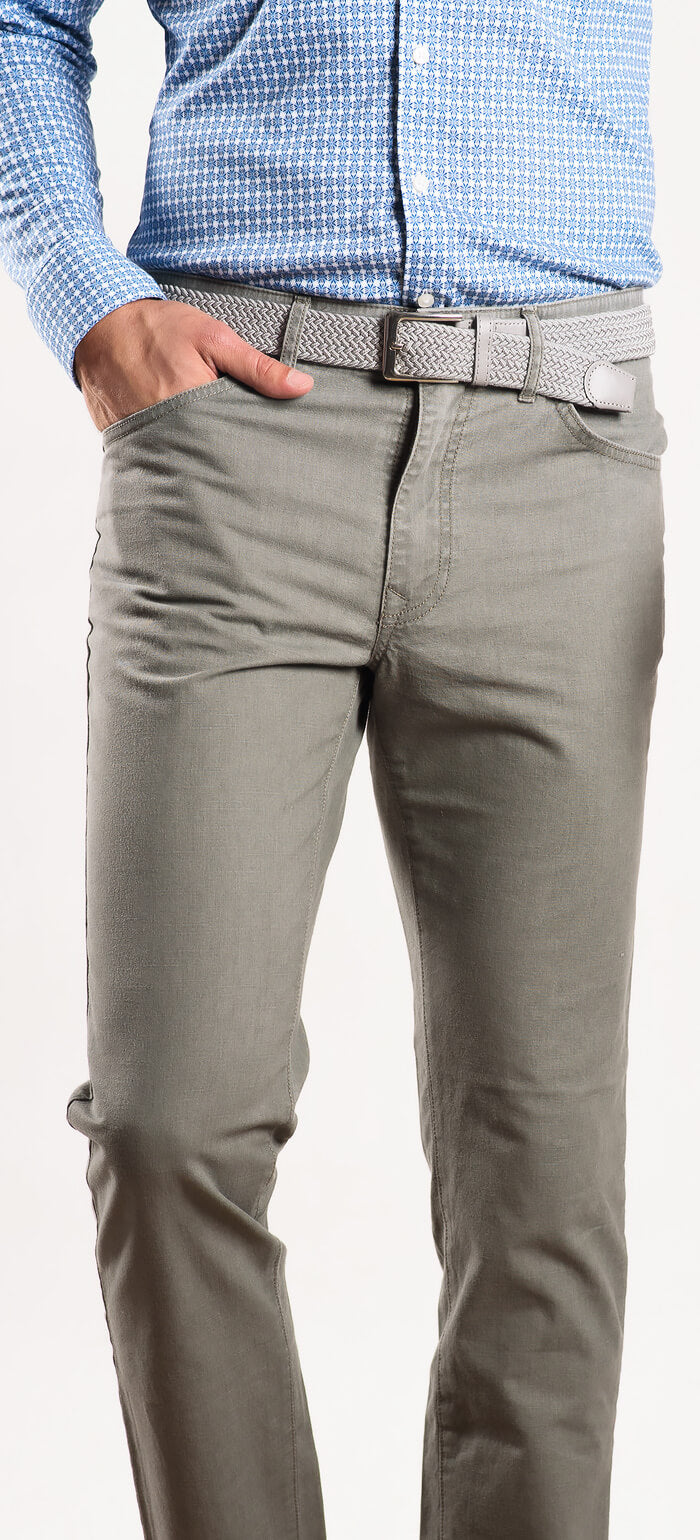 Gray jeans