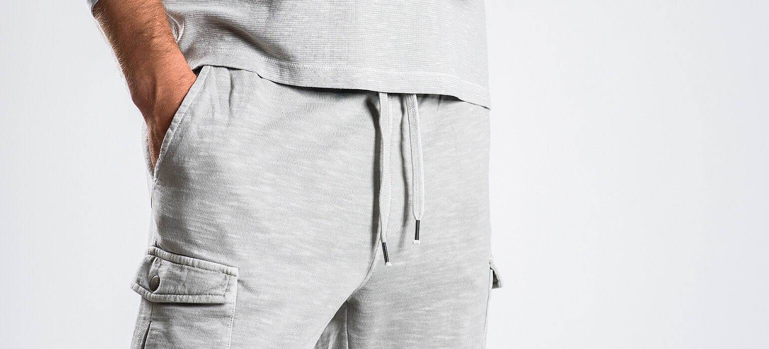 Grey sweatpants
